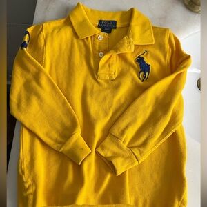 Kids Polo by Ralph Lauren Bright Yellow Shirt